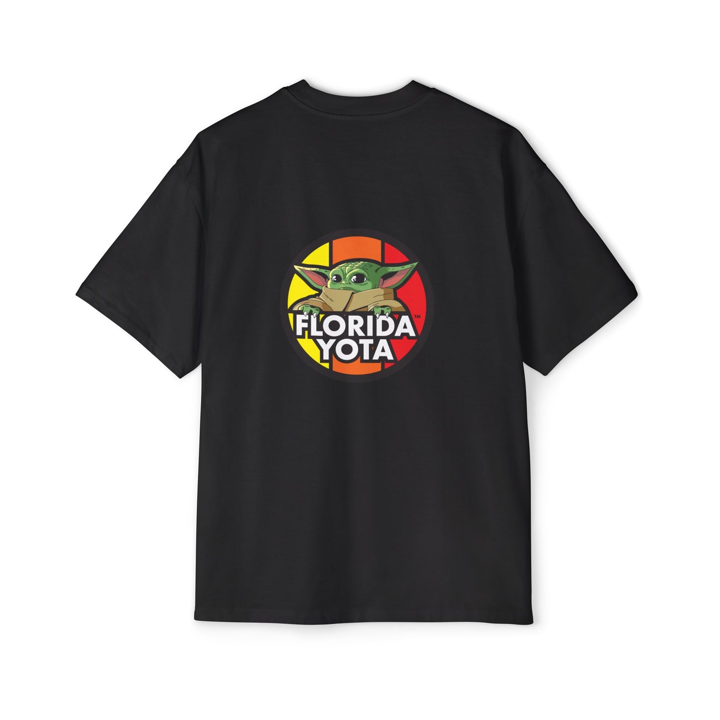 Men's Graphic Oversized Tee | Florida Yota Design | Retro Style, Casual Wear, Gifts for Star Wars Fans, Summer Fashion, Streetwear