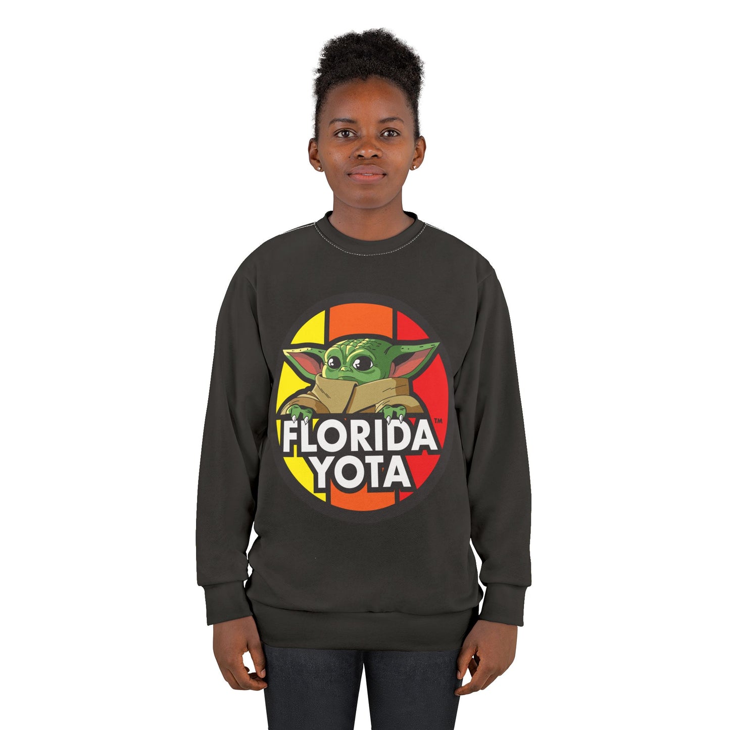 Florida Yota Unisex Sweatshirt, Cozy Graphic Crewneck, Fun Gift for Fans, Perfect for Casual Outings, Unique Apparel for All Seasons