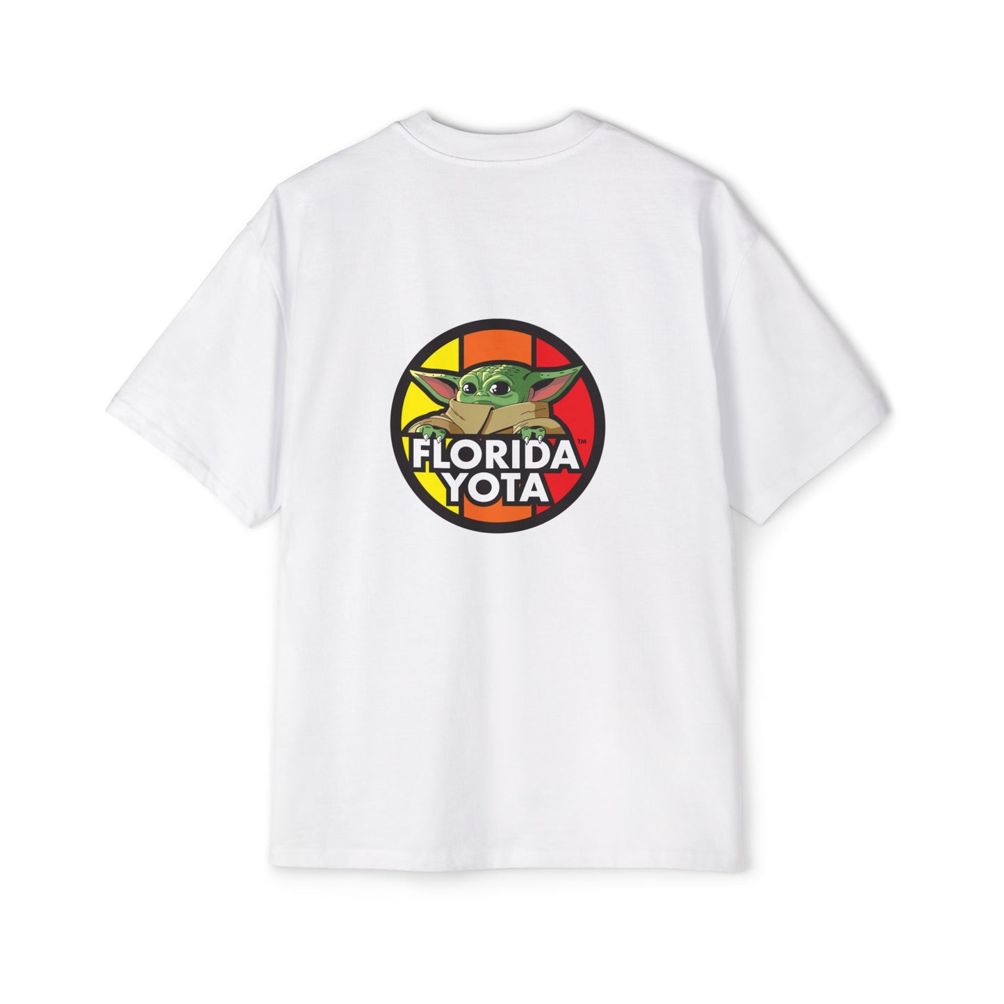 Men's Graphic Oversized Tee | Florida Yota Design | Retro Style, Casual Wear, Gifts for Star Wars Fans, Summer Fashion, Streetwear