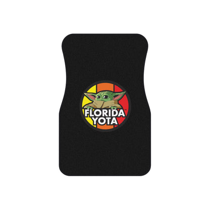 Car Mats for Star Wars Fans, Yoda Car Floor Mats, Auto Accessories, Gift for Nerds, Car Decor for Holidays
